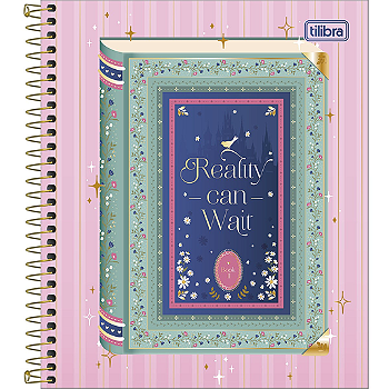 Caderno Capa Dura Tilibra Bookland - 80 Folhas