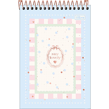 Caderno Espiral Capa Dura Tilibra Soho 1/4 - 80 Folhas