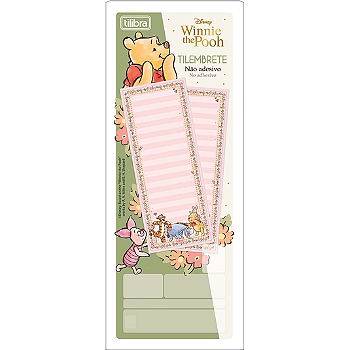 Bloco de Lembretes Grande Tilibra Pooh - 50 Folhas
