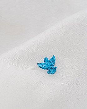 Choker Nylon Espírito Santo Madrepérola Turquesa