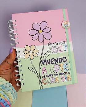 Agenda Personalizada 400 Páginas 2027 - Coleção Collors