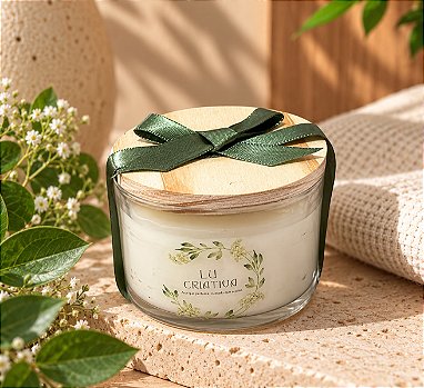 Vela Aromática Artesanal P 100g