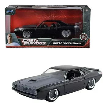 Letty'S Plymouth Barracuda Fast And Furious Jada Toys 1/32
