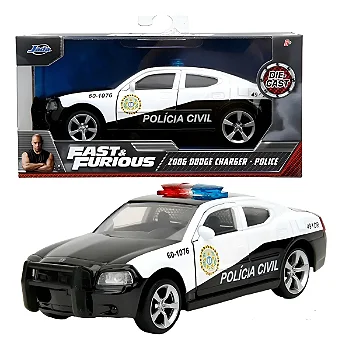 Dodge Charger Police 2006 Fast And Furious Jada Toys 1/32