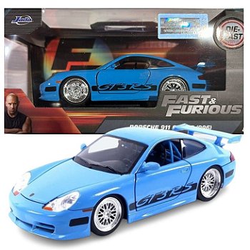 Porsche 911 GT3 RS (996) Brians Fast And Furious Jada Toys 1/32