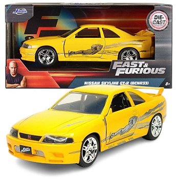 1995 Nissan Skyline GT-R (BCNR33) Fast And Furious Jada Toys 1/32