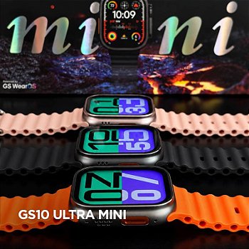 Smartwatch GS10 Ultra Mini 41mm GSWEAR – Série 10, Chamadas Bluetooth e Tela TFT
