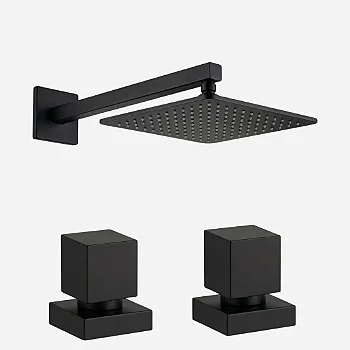 Hidrica Kit Chuveiro Eleganza 20x20 e 2 Acabamentos Lustrare