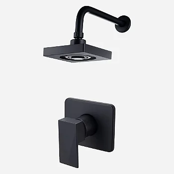 Hidrica Kit Ducha Hydropulse Square e Acabamento Diamante