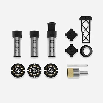 Edplit Conjunto de Porta Toalhas Oculto 3 Peças