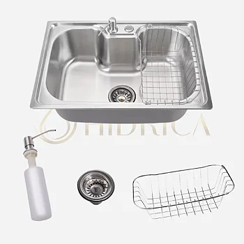 Hídrica Metais Cuba Inox 50x40 Com Acessórios