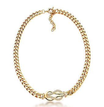 Colar Grumet Com Pingente Infinito N