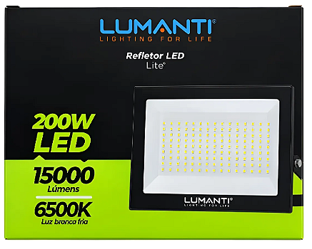 Refletor Lite Led 200w Lumanti