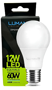 Lâmpada LED Bulbo 12W