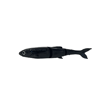 MONST5ER 3X FISHING ISCAS SHADS BIG ACTION 16CM BLACK 2UN