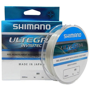 SHIMANO LINHA MONO ULTEGRA INVISITEC 8.1KG 0.285MM X 300M
