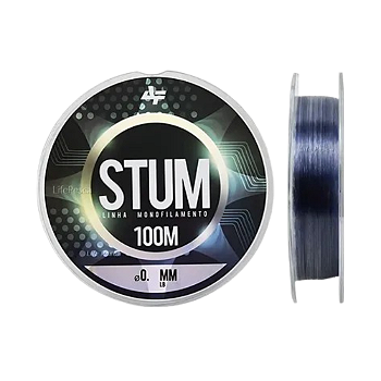 ALBATROZ LINHA DE PESCA STUM MONO GRAY 18MM 100M 1UN