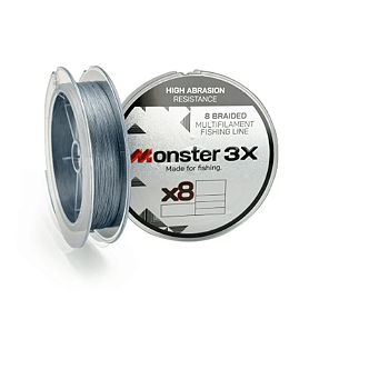MONSTER 3X LINHA MULTIFILAMENTO X8 6.0 41MM 60LB 27,2KG 200M