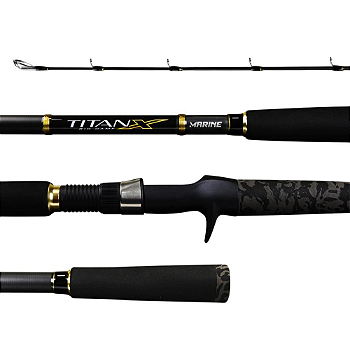 MARINE VARA TITANX BG C802H CARRET 80' 2.44M 20-40LB 2PARTES