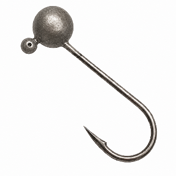 CHUMBADA ANZOL JIG HEAD 3/0 90° FACETADO 10G NATURAL 1UN