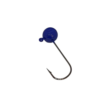 CHUMBADA ANZOL JIG HEAD 1/0 90° FACETADA 5G AZUL BIC