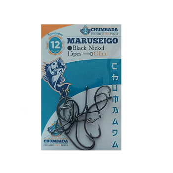 CHUMBADA ANZOL MARUSEIGO OLHAL  15UN TAMANHO 12 PRETO