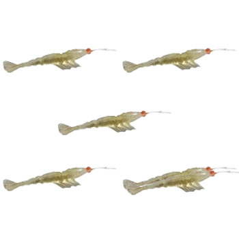 KIT PIRATAS FISHING REALITY COR OURO CLARO 8,5CM 5UN
