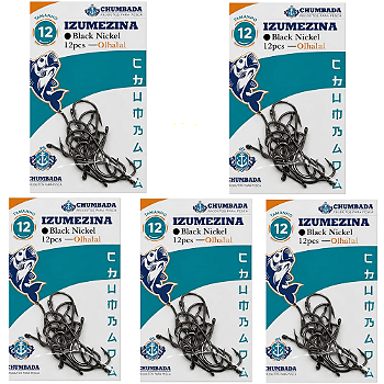 KIT CHUMBADA ANZOL 53117 N 9 OLHAL COR NÍQUEL PCT 15UN 5PCT
