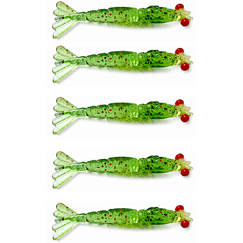 KIT 5 UN PIRATAS FISHING TURBO LIMÃO RED 8,5CM