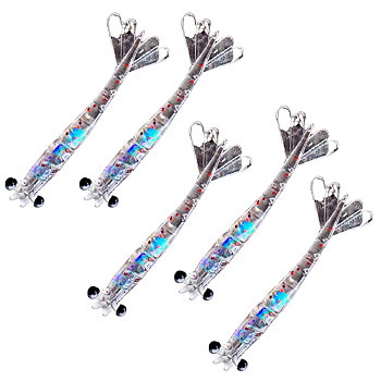 KIT 5 UN PIRATAS FISHING TURBO FUMAÇA 9,5CM