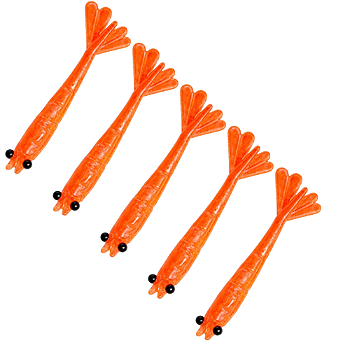KIT 5 UN PIRATAS FISHING TURBO OURO OVADO 7,5CM