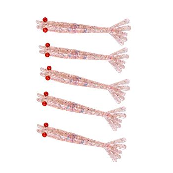 KIT 5 UN PIRATAS FISHING TURBO ROXINHO 7,5CM