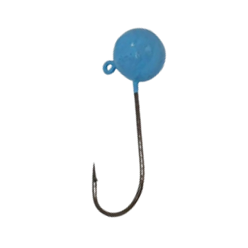 CHUMBADA ANZOL JIG HEAD 3/0 60º ESFÉRICA 70G azul bebê