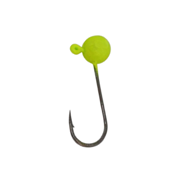 CHUMBADA ANZOL JIG HEAD 3/0 90º ESFÉRICA 2G AMARELO
