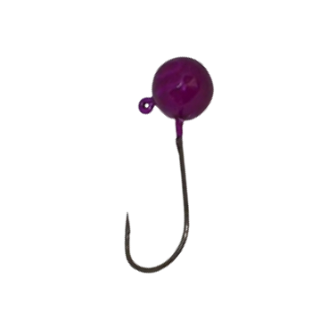 CHUMBADA ANZOL JIG HEAD 3/0 90° ESFERICA 5G VIOLETA