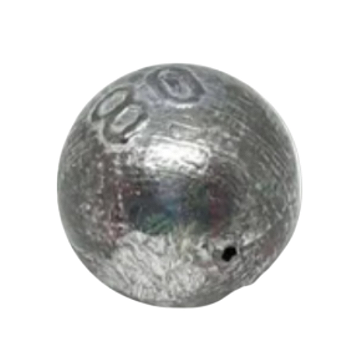 CHUMBADA BOLA NATURAL FURADA 10G UN