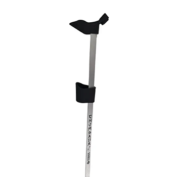 CHUMBADA SUPORTE DE VARA PREMIUM COMPLETO PRETO 1,50M