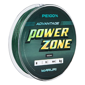 MARURI LINHA MULT POWER ZONE 8X VERDE 37LBS 0,24MM 100M 1UN
