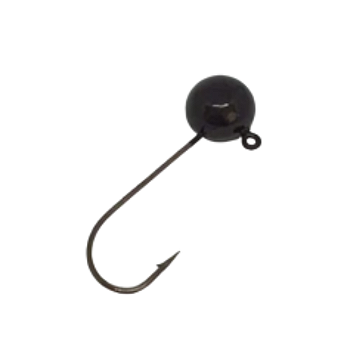 CHUMBADA ANZOL JIG HEAD 4/0 60° ESFERICO PRETO 10G