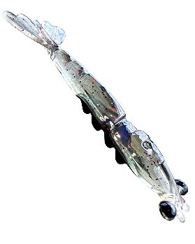 PIRATAS FISHING TURBO FUMAÇA OVA BLACK 7,5CM