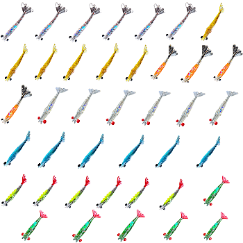 KIT 40 UN ISCAS PIRATAS FISHING TURBO 7,5CM 8,5CM 9,5CM