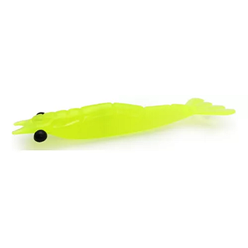 Isca Monster 3x Camarão Ultrasoft 7,5cm 3Unid Cor Mellow