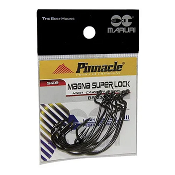 Anzol Pinnacle Magna Super Lock 6 0 Off Set 10un Isca Soft