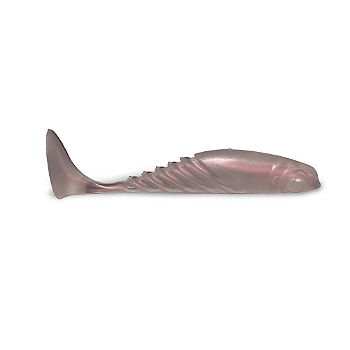Isca Artificial Shads Slim Shad Pink Shine 9cm MONSTER3X 3un