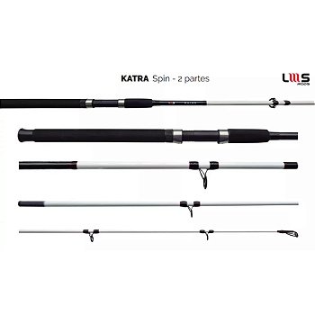 LMS Vara Katra Carretilha 6.9' (210cm) 20-30lb 2 partes