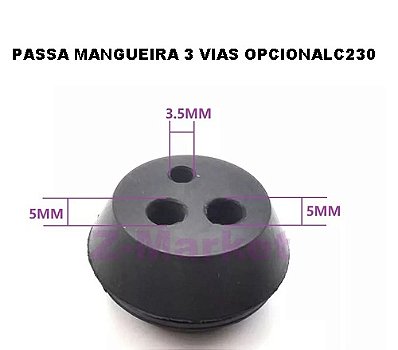 PASSA MANGUEIRA 3 VIAS OPCIONAL SHINDAIWA C230 / NAKASHI TU26