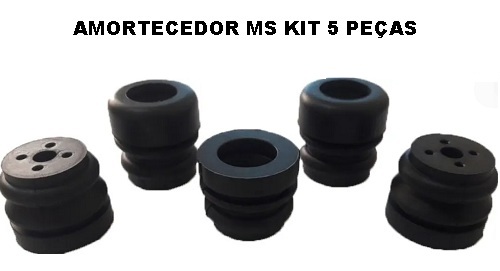 AMORTECEDOR MOTOSSERRA IMPORTADA 45CC 52CC (KIT 5)