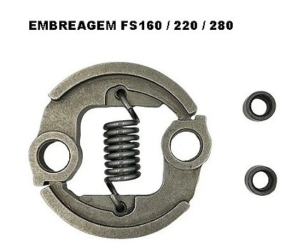 EMBREAGEM ROÇADEIRA STIHL FS160/220/280