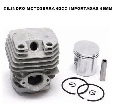 KIT CILINDRO 45MM MOTOSERRA IMPORTADA 52CC