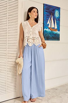 Calça Pantalona Viscose